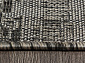 Ковер-циновка KAIR S143 BLACK-GRAY Овал