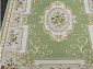 с цветами LORA 09003A YESIL / YESIL