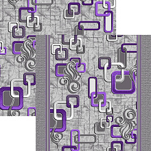 Ковровая дорожка принт 8-ми цветное полотно p1594c2p 50